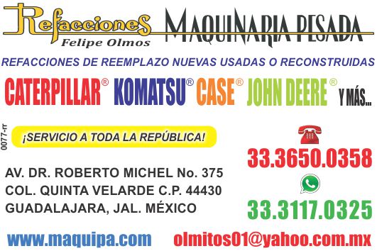 Replacement parts for Caterpillar, Komatsu, Case, John Deere. New, used and rebuilt Replacement parts for Caterpillar, Komatsu, Case, John Deere. New, used and rebuilt