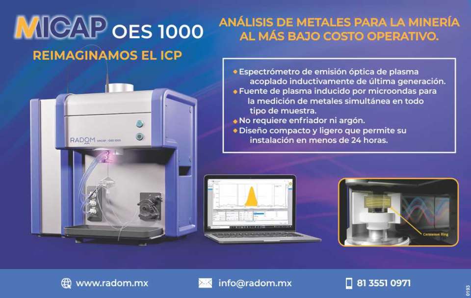MICAP ICP. Metal Analysis for Mining, at the lowest operating cost. Plasma optical emission spectrometer. No chiller or argon required. Compact and lightweight design, easy installation. MICAP ICP. Metal Analysis for Mining, at the lowest operating cost. Plasma optical emission spectrometer. No chiller or argon required. Compact and lightweight design, easy installation.