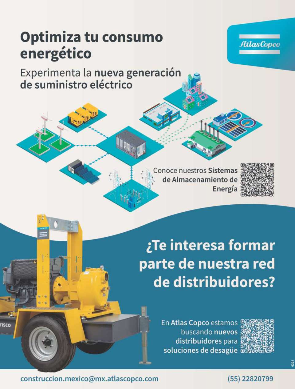 Optimiza tu consumo energetico. Experimenta la nueva generacion de suministro electrico. Conoce nuestros Sistemas de Almacenamiento de Energia.