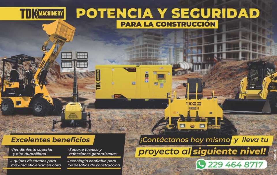 Construction Machinery and Equipment. Backhoes, Generators, Skid Steers, Light Towers, Double Trowels, and much more... TDK Machinery - Power and Safety. Construction Machinery and Equipment. Backhoes, Generators, Skid Steers, Light Towers, Double Trowels, and much more... TDK Machinery - Power and Safety.