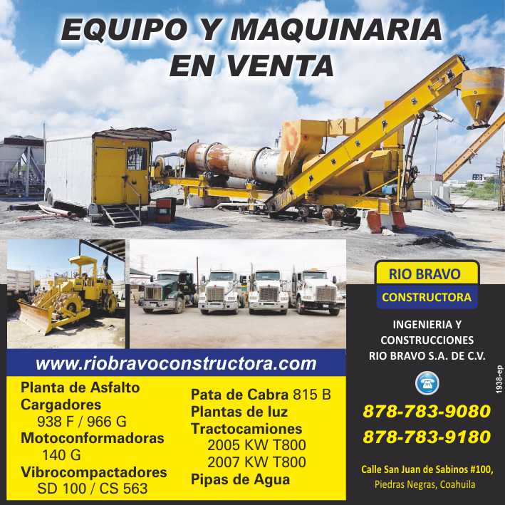 Engineering and construction, equipment and machinery for sale. Asphalt plants, power plant chargers, water pipes and much more equipment Engineering and construction, equipment and machinery for sale. Asphalt plants, power plant chargers, water pipes and much more equipment