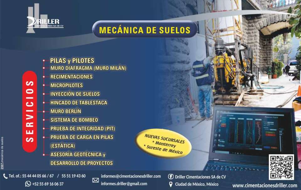 Soil mechanics, Batteries, Piles, Micropiles, Reserves, Wall Diaphragm, Milan Wall, Planks, Abatement of the NAF, Soil injection, Geotechnical, Anchors, Concrete released Soil mechanics, Batteries, Piles, Micropiles, Reserves, Wall Diaphragm, Milan Wall, Planks, Abatement of the NAF, Soil injection, Geotechnical, Anchors, Concrete released