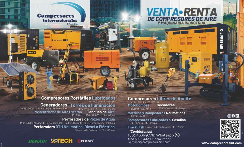 Sale-Rental of air compressors and industrial machinery. Generators, Lighting towers, External air aftercooler, Air tanks, Water well drilling rig, Motor pumps, Track Drill Sale-Rental of air compressors and industrial machinery. Generators, Lighting towers, External air aftercooler, Air tanks, Water well drilling rig, Motor pumps, Track Drill