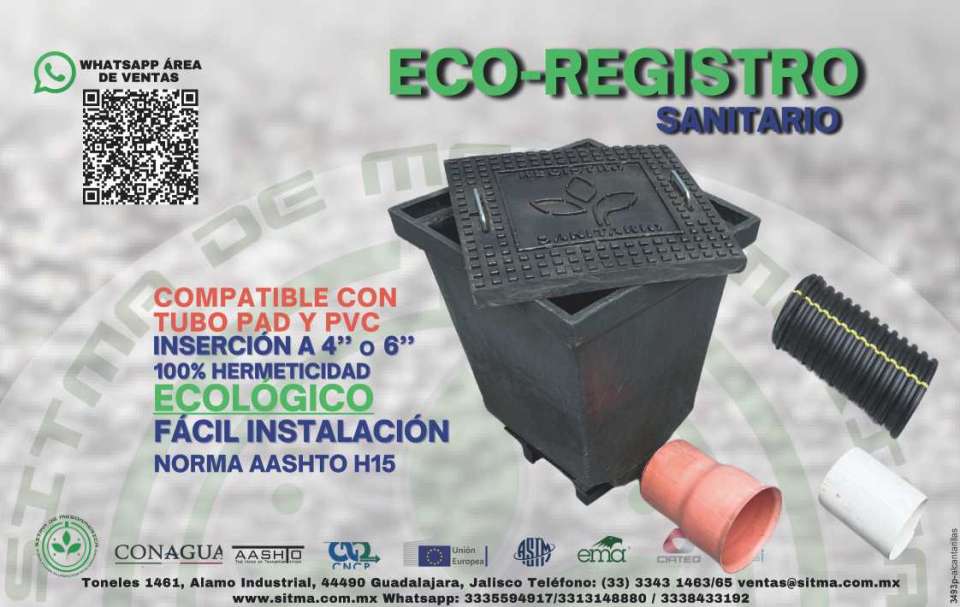 Sewers, easy installation, maintenance, made of high resistance polyethylene Sewers, easy installation, maintenance, made of high resistance polyethylene