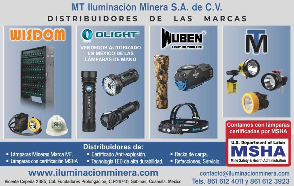 MT Mining Lighting. Distributors of MT brand mining lamps, lamps with MSHA certification, anti-explosion certificate, high durability LED technology, load racks, spare parts and service. MT Mining Lighting. Distributors of MT brand mining lamps, lamps with MSHA certification, anti-explosion certificate, high durability LED technology, load racks, spare parts and service.