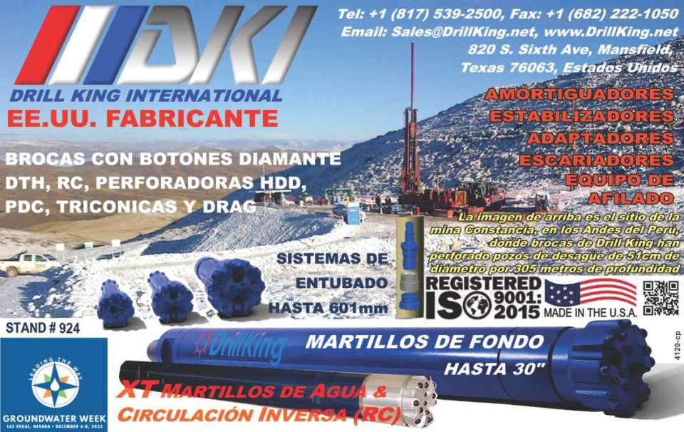 USA Manufacturer, Hammers, Broaches DTH, RC, PDC, Triconicas, DRAG, of Threaded Buttons, Casing system, Enlargers, Adapters. USA Manufacturer, Hammers, Broaches DTH, RC, PDC, Triconicas, DRAG, of Threaded Buttons, Casing system, Enlargers, Adapters.
