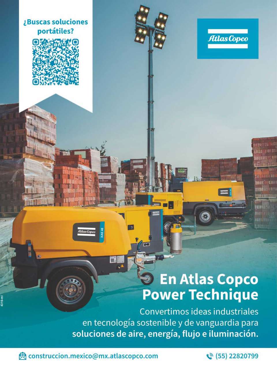 At Atlas Copco Power Technique We turn industrial ideas into sustainable, cutting-edge technology for air, power, flow and lighting solutions. At Atlas Copco Power Technique We turn industrial ideas into sustainable, cutting-edge technology for air, power, flow and lighting solutions.