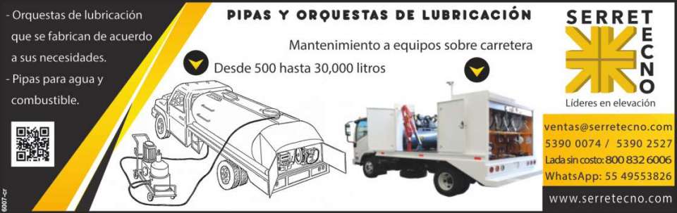 Lubrication orchestras that are manufactured according to your needs, Water and fuel pipes from 500 to 30,000 liters, maintenance on road equipment Lubrication orchestras that are manufactured according to your needs, Water and fuel pipes from 500 to 30,000 liters, maintenance on road equipment