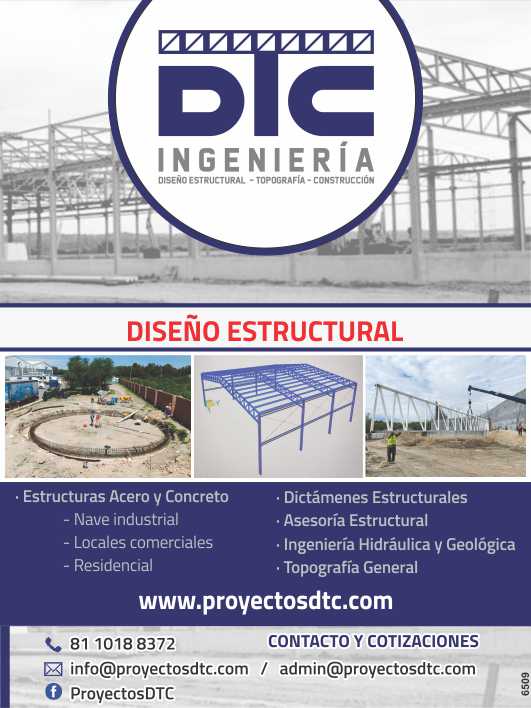 Structural design, steel and concrete structures, structural opinions, hydraulic and geological engineering, general topography Structural design, steel and concrete structures, structural opinions, hydraulic and geological engineering, general topography