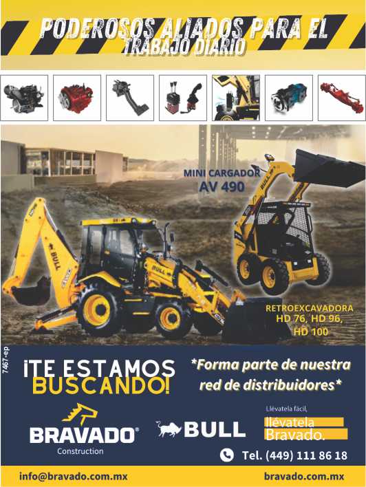 Bravado Construction Powerful allies for daily work. Backhoe loader HD76, HD96, HD100. We are looking for you! Become part of our network of Distributors. Bravado Construction Powerful allies for daily work. Backhoe loader HD76, HD96, HD100. We are looking for you! Become part of our network of Distributors.