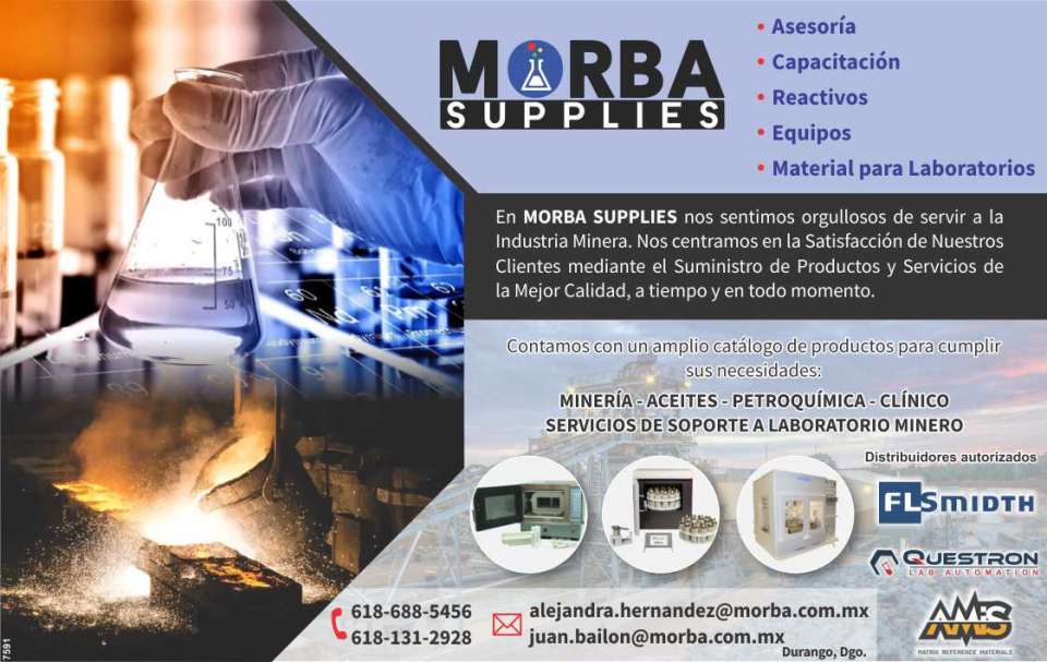 Supply of products and services for mining laboratories, sample preparation machinery, oil distributor Supply of products and services for mining laboratories, sample preparation machinery, oil distributor