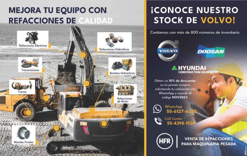Sale of Spare Parts for Heavy Machinery. Improve your Equipment with Quality Parts. ! Get to know our VOLVO Stock! We have more than 800 inventory numbers. VOLVO - DOOSAN - HYUNDAI Sale of Spare Parts for Heavy Machinery. Improve your Equipment with Quality Parts. ! Get to know our VOLVO Stock! We have more than 800 inventory numbers. VOLVO - DOOSAN - HYUNDAI