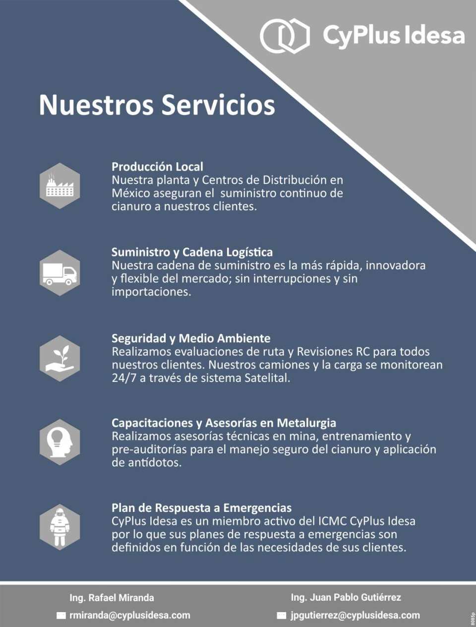 Sodium Cyanide, is offered in different forms to guarantee the high quality of our product in the mining industry: precious metals, chemical products, metal surfaces Made in Mexico Sodium Cyanide, is offered in different forms to guarantee the high quality of our product in the mining industry: precious metals, chemical products, metal surfaces Made in Mexico