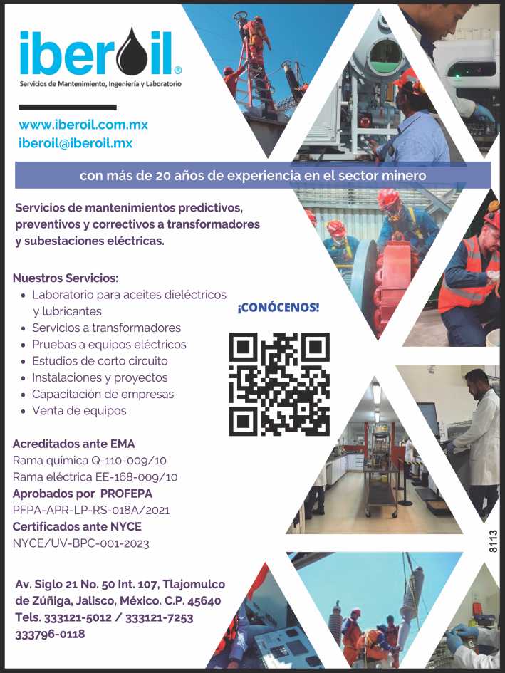 Predictive, preventive and corrective maintenance services for transformers and electrical substations. With more than 20 years of experience in the mining sector. Predictive, preventive and corrective maintenance services for transformers and electrical substations. With more than 20 years of experience in the mining sector.