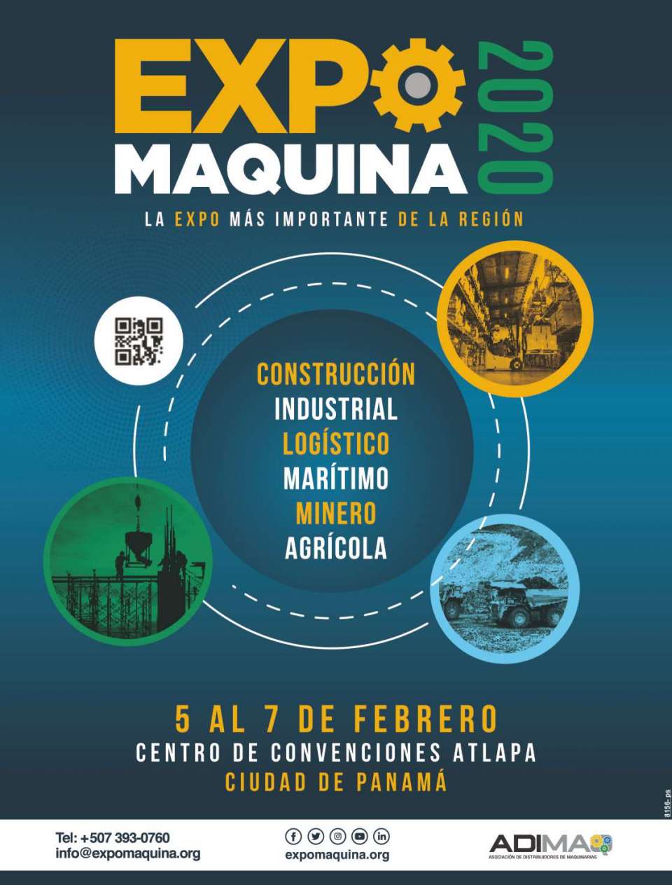 The most important exhibition in the region, from February 5 to 7, 2020 at Atlapa Convention Center, in Panama City The most important exhibition in the region, from February 5 to 7, 2020 at Atlapa Convention Center, in Panama City