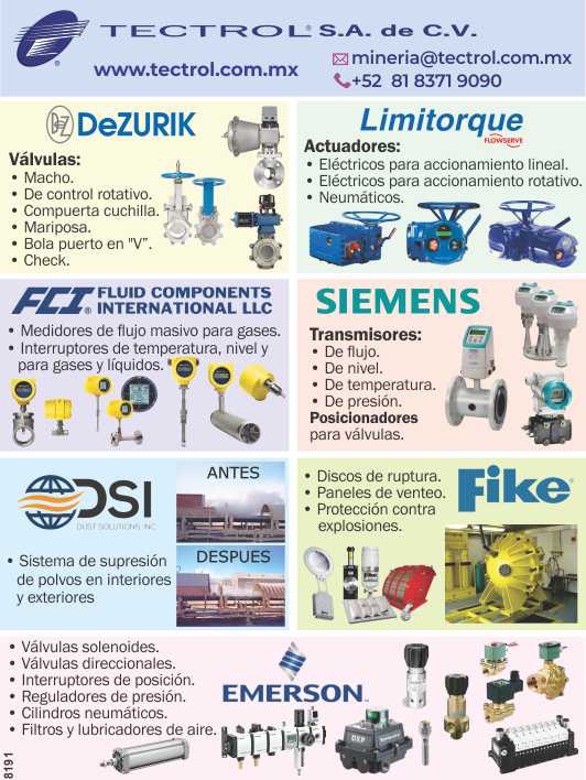 Transmissions, Positioners, Dust Suppression Systems, Rupture Discs, Flow Meters, Explosion Protection. DeZurik, Limitorque, FCI, SIEMENS, DSI, Fike, EMERSON. Transmissions, Positioners, Dust Suppression Systems, Rupture Discs, Flow Meters, Explosion Protection. DeZurik, Limitorque, FCI, SIEMENS, DSI, Fike, EMERSON.