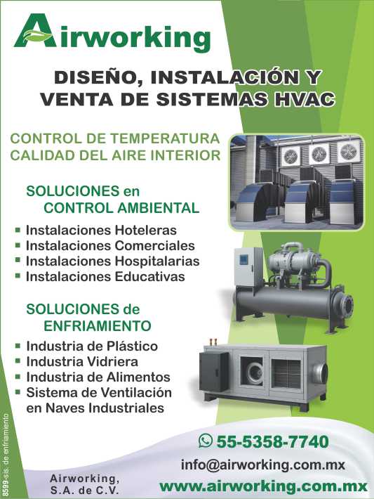 Industrial Process Cooling Systems by Recirculation of Frozen Water in the Plastic, Glass and Food Industry. Engineering Design of Ventilation Systems. Airworking Industrial Process Cooling Systems by Recirculation of Frozen Water in the Plastic, Glass and Food Industry. Engineering Design of Ventilation Systems. Airworking