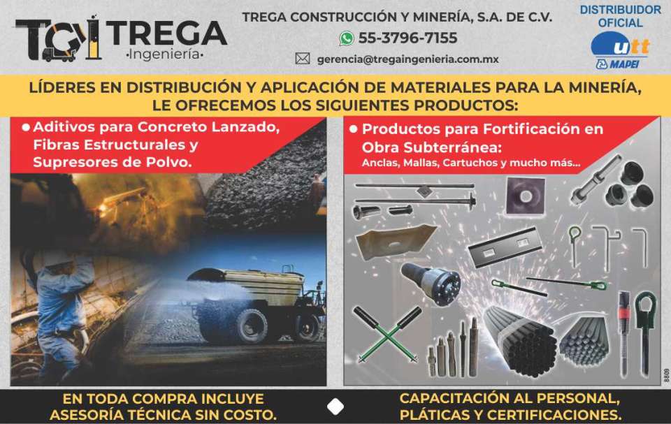 Shotcrete Additives, Structural Fibers and Dust Suppressants. Products for Reinforcement in Underground Works: anchors, meshes, cartridges and much more... Shotcrete Additives, Structural Fibers and Dust Suppressants. Products for Reinforcement in Underground Works: anchors, meshes, cartridges and much more...