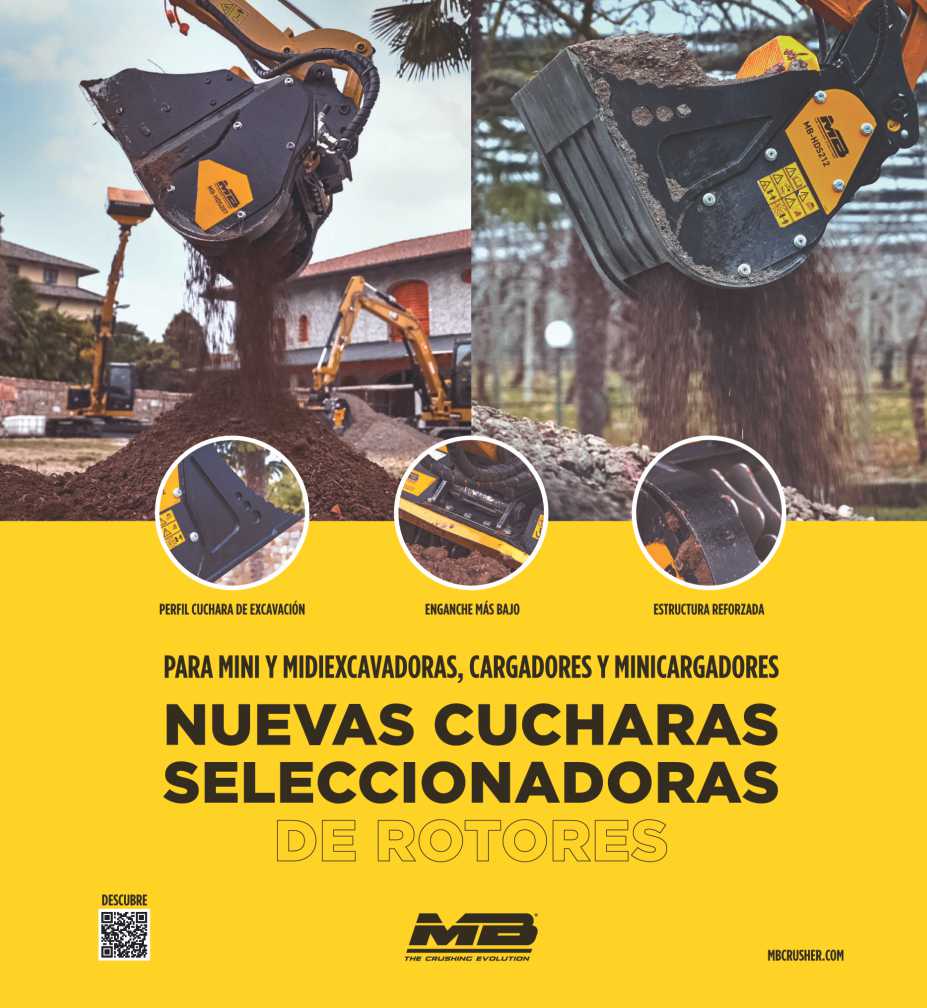 New Rotor Sorting Buckets for Mini and Midi Excavators, Loaders and Skid Steer Loaders. MB CRUSHER turns your Excavator into a real Crusher New Rotor Sorting Buckets for Mini and Midi Excavators, Loaders and Skid Steer Loaders. MB CRUSHER turns your Excavator into a real Crusher